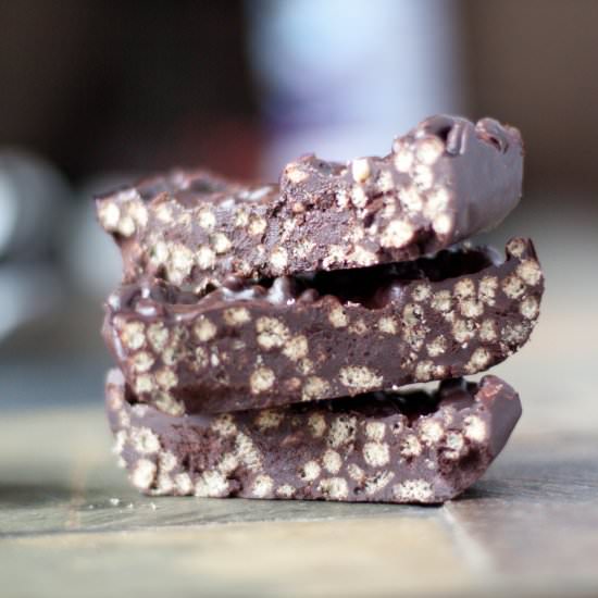 Chocolate Crunch Bars - Recipe photo by servedfromscratch