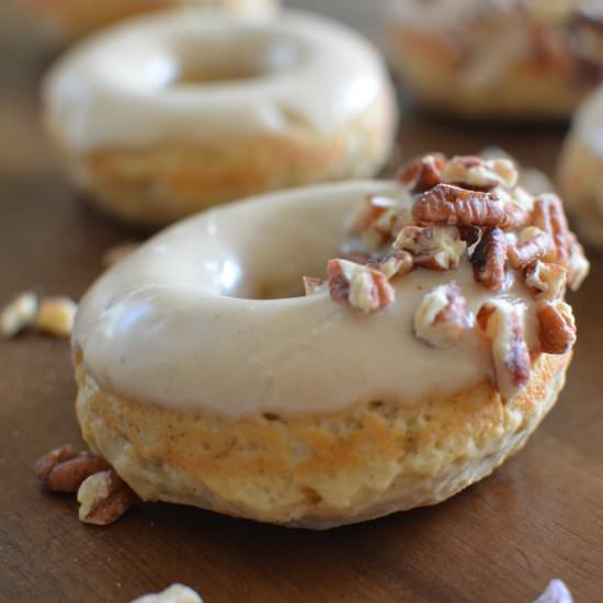 Bananas Foster Donuts - Recipe photo by apronclad