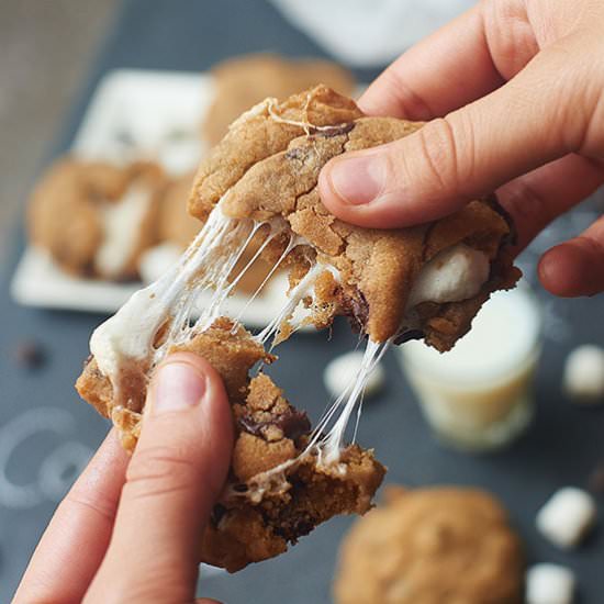 Marshmallow Stuffed Cookies - Recipe photo by showmetheyummy