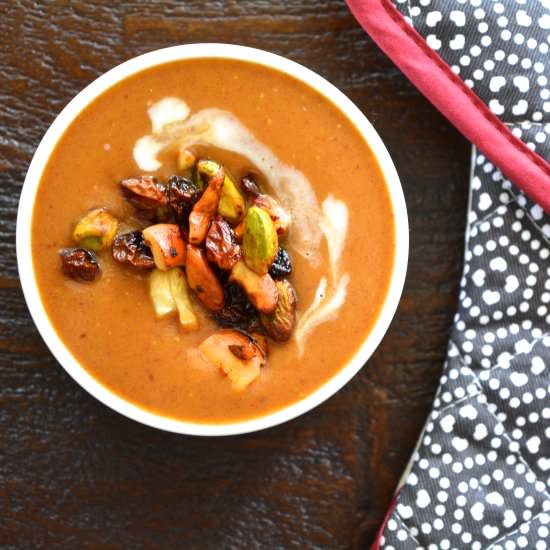 Sugarfree Carrot-Dates Kheer - Recipe photo by yesiamvegan