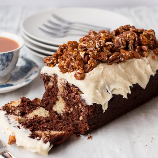 Chocolate Almond Banana Bread - Recipe photo by KitchenSanctuary