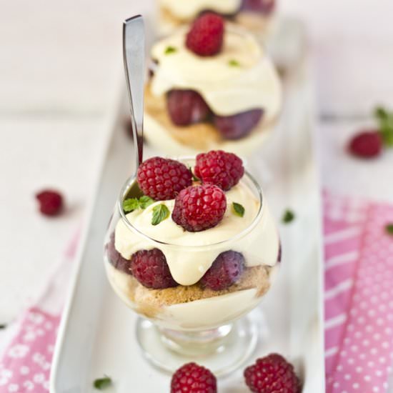 Raspberry tiramisu - Recipe photo by Kuchenneszalenstwa