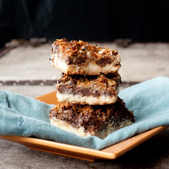 Pumpkin Mocha Magic Bars - Recipe photo by foodsofourlives