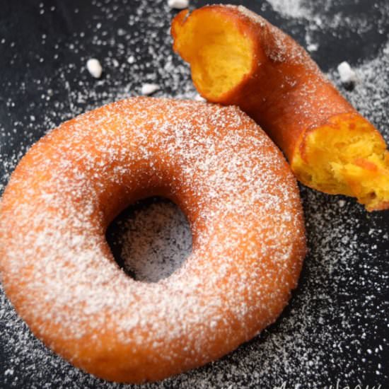 Pumpkin Dougnuts - Recipe photo by MamaAisyah