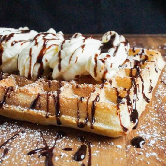 Brussels Waffle - Recipe photo by TaraMar