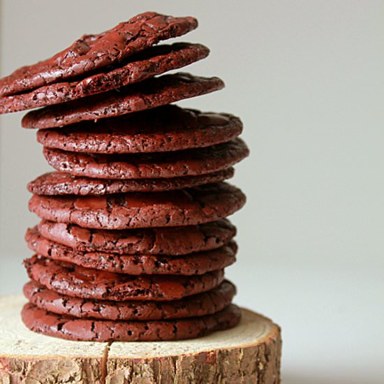 Chocolate brownie cookies - Recipe photo by oh_sweet_day