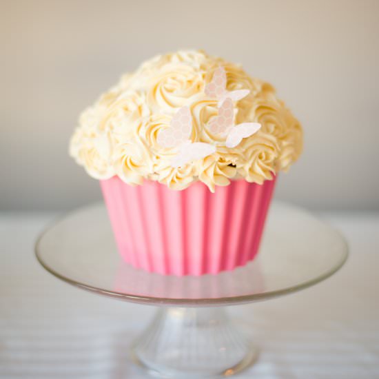Giant Birthday Cupcake - Recipe photo by AllAboutAmi