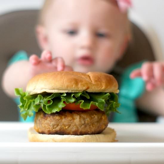 Cheesy Mustard Turkey Burgers - Recipe photo by fearlesshomemaker