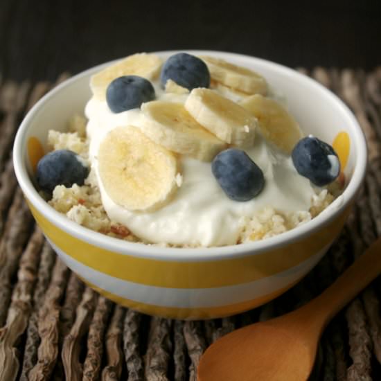 Apple, Almond & Coconut Bowl - Recipe photo by Thenoatbook