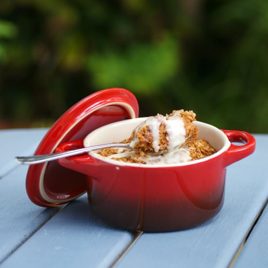 Healthy Gingerbread Baked Oatmeal - Recipe photo by SouthernInLaw