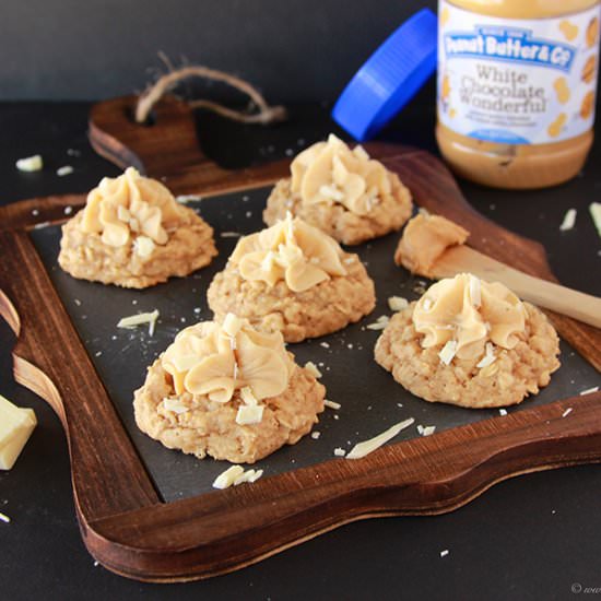 White Chocolate Peanut Butter Cookies - Recipe photo by cookingwithruthie
