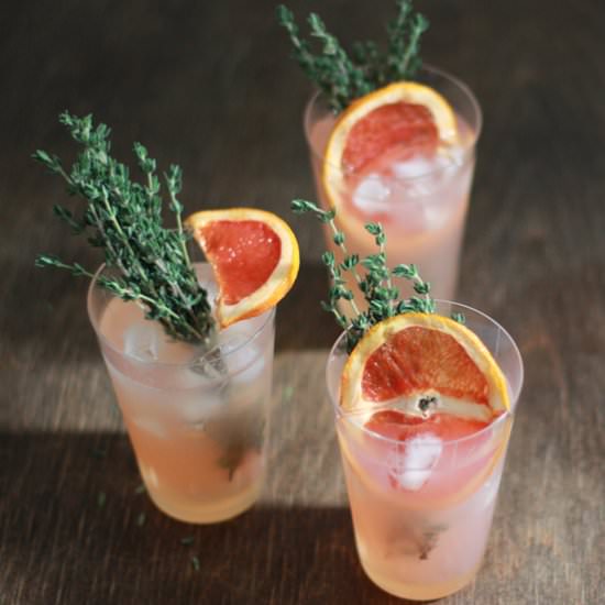 Grape Flamingo Drink - Recipe photo by we love handmade