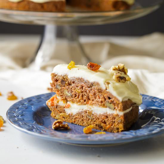 Yummy Carrot Cake - Recipe photo by MunchkinTime