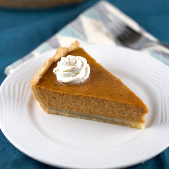 Classic Pumpkin Pie - Recipe photo by Jessica Gavin