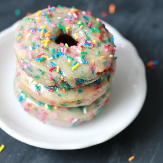 Baked Funfetti Donuts - Recipe photo by savorthebaking