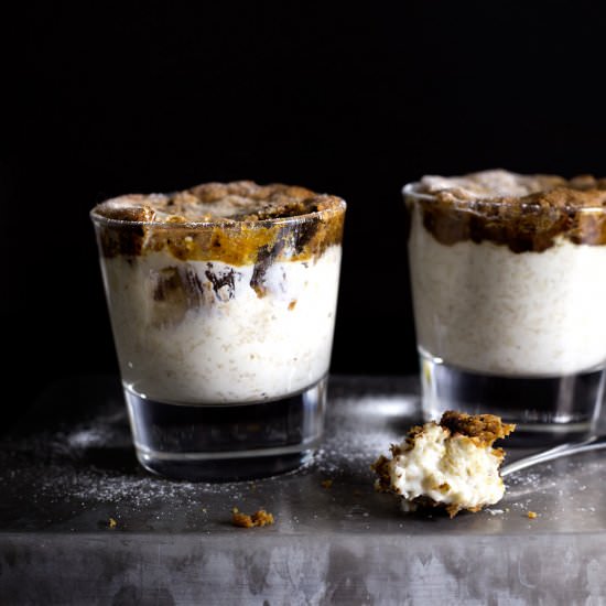 cookie-lidded winter oatmeal - Recipe photo by Mandy Lee @ Lady and Pups