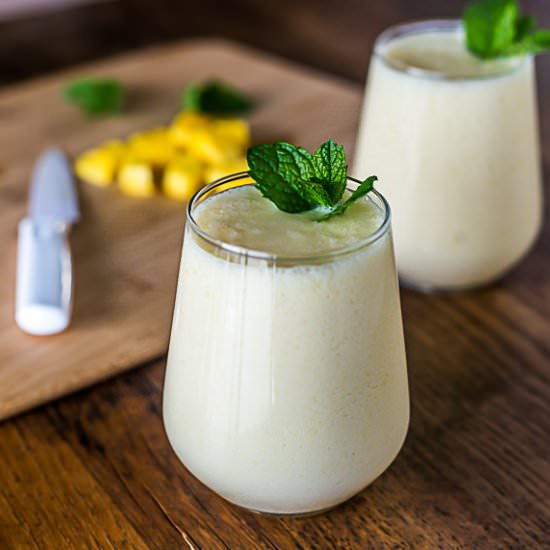 Mango Lassi - Recipe photo by Ethnic Spoon
