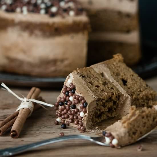 Pumpkin Spice Latte Cake - Recipe photo by hungryrabbitnyc