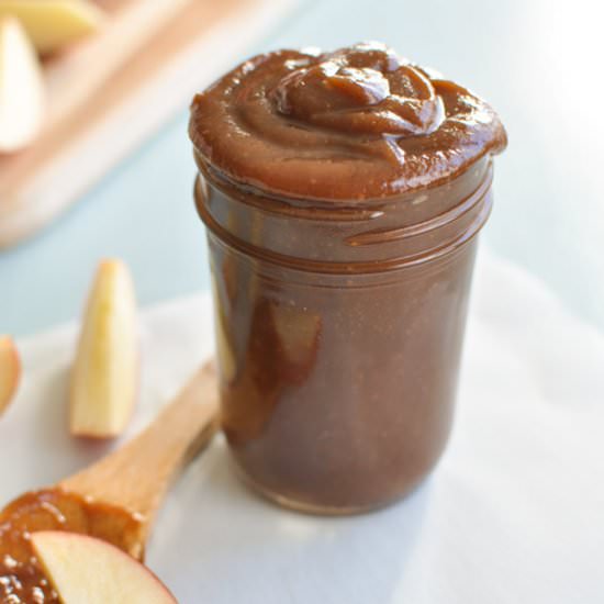 Caramel Peanut Butter Dip - Recipe photo by mypurplespoon