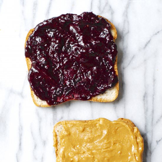 Concord grape chia jelly - Recipe photo by kumquat