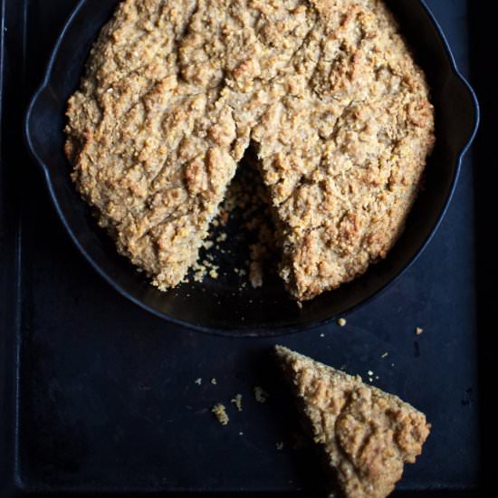 Gluten-free Vegan Cornbread - Recipe photo by crackersonthecouch