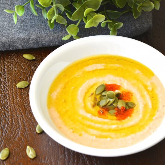 Cannellini bean & Coconut 'Hummus?' - Recipe photo by yesiamvegan