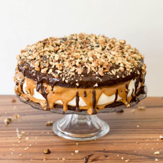 Tuning Naked Sacher Cake - Recipe photo by foodblogerka Bianka