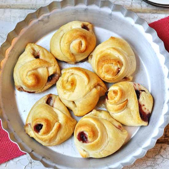 Lingonberry Brie Knots - Recipe photo by Mighty Mrs