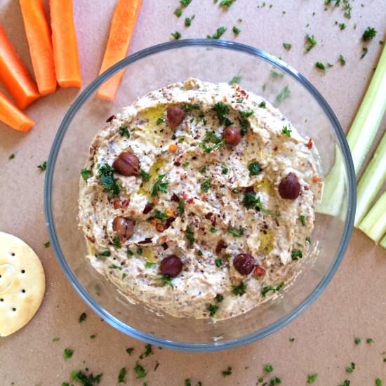 Kala Chana Hummus - Recipe photo by Indira @ illcookyouwash