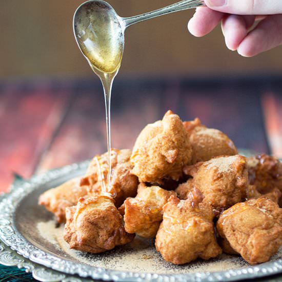 Italian Ricotta Doughnuts - Recipe photo by Belly Rumbles