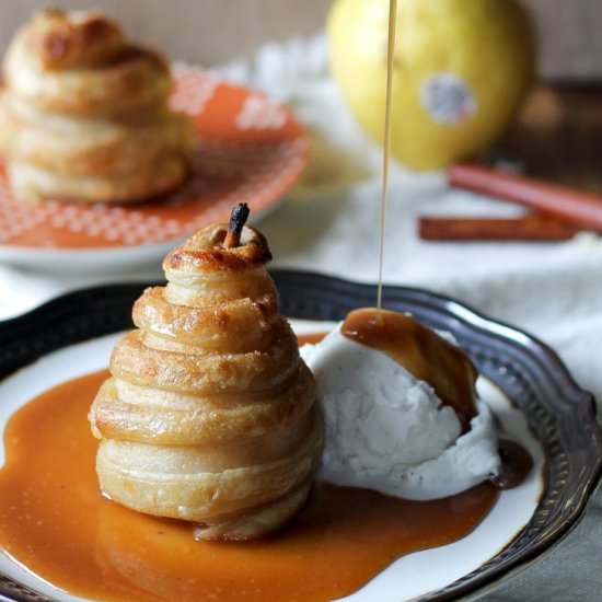 Apple Cider Poached Pears - Recipe photo by bakerita