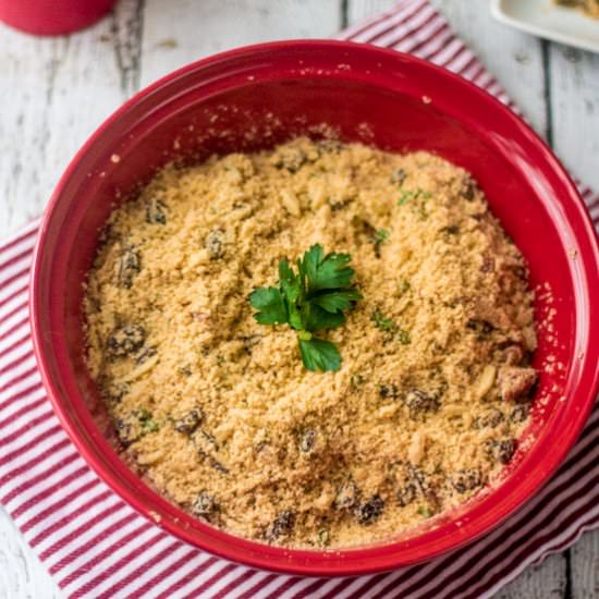 Holiday Brazilian Farofa - Recipe photo by Oliviascuisine