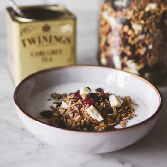 Earl Grey Tea Granola - Recipe photo by bakingmagique