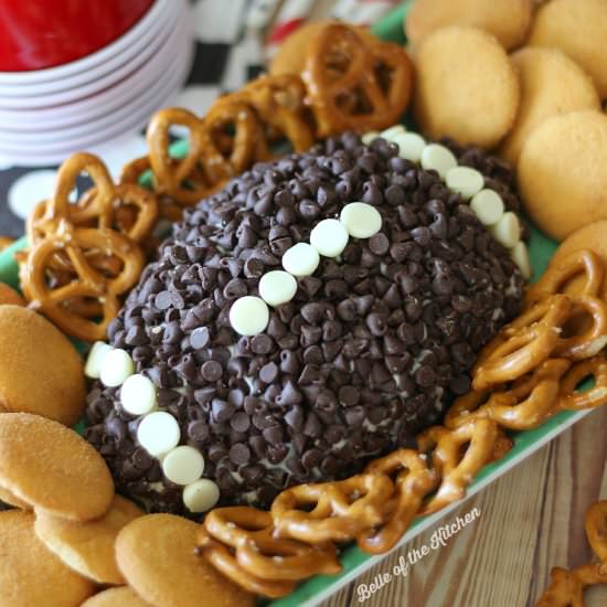 Chocolate Chip Cheesecake Ball - Recipe photo by thebelleofthekitchen