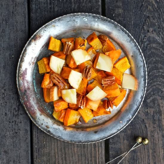 Baked pumpkin salad - Recipe photo by Smakolyki Alergika