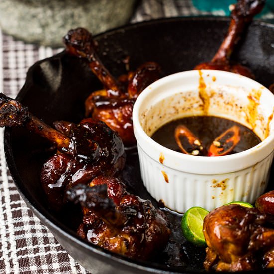 Chicken Wings Satay - Recipe photo by bicil