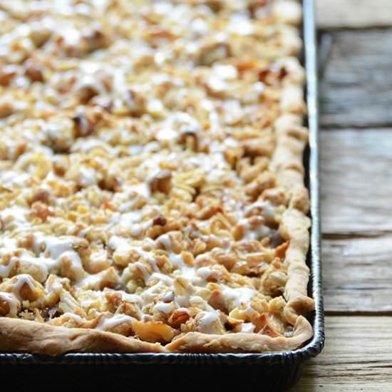 Apple Slab Pie - Recipe photo by AnEdibleMosaic