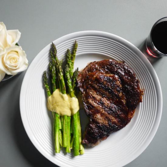 Steak and Asparagus - Recipe photo by eatmorefoodproject