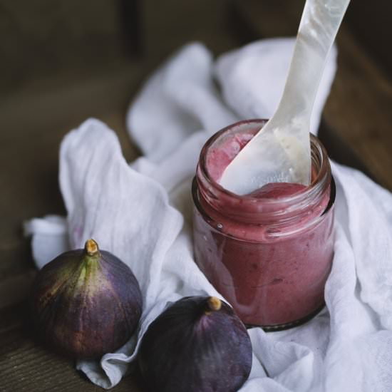 Raw 'Sweet & Sour' Fig Jam - Recipe photo by grandmothers figs