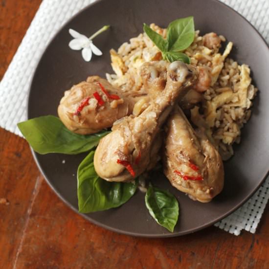 Balinese-style Fried Chicken - Recipe photo by the tummy train
