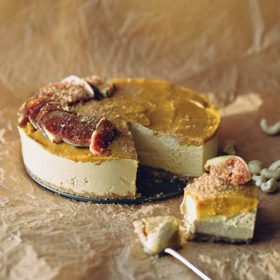 Pumpkin Cremè Cashewcake - Recipe photo by grandmothers figs