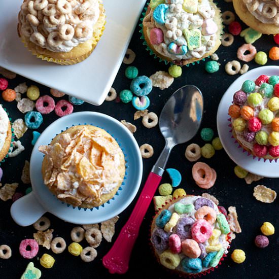 Cereal Cupcakes - Recipe photo by ericasweettooth