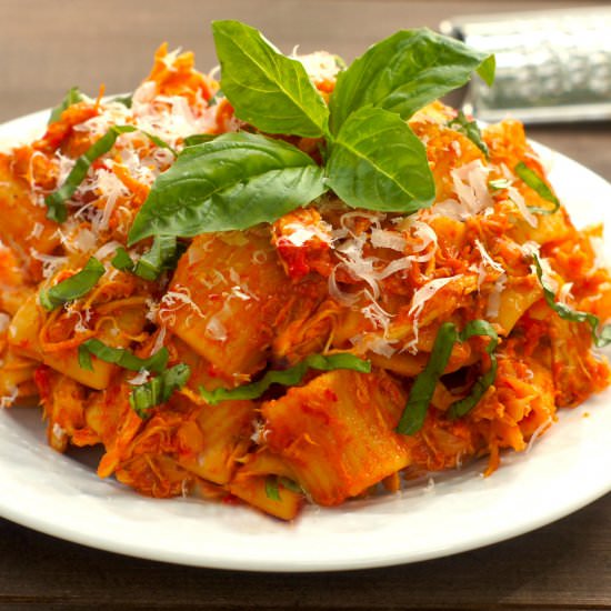 One-Pot Spicy Chicken + Rigatoni - Recipe photo by fearlesshomemaker