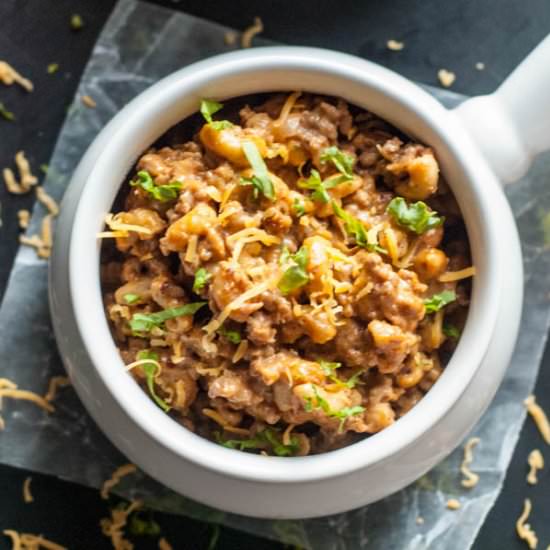 One Pot Chilli Mac - Recipe photo by prettylittleapron
