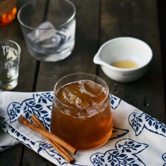 Apple Cider Bourbon - Recipe photo by forkvsspoon