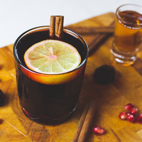 Red Wine Winter Cocktails - Recipe photo by bespoke-bride