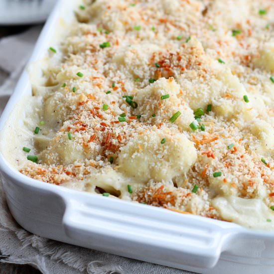 Cauliflower Gratin - Recipe photo by lovegrowswild