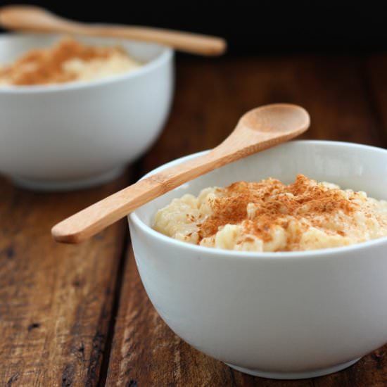 Arroz con Leche (Milk Rice Pudding) - Recipe photo by felicialim