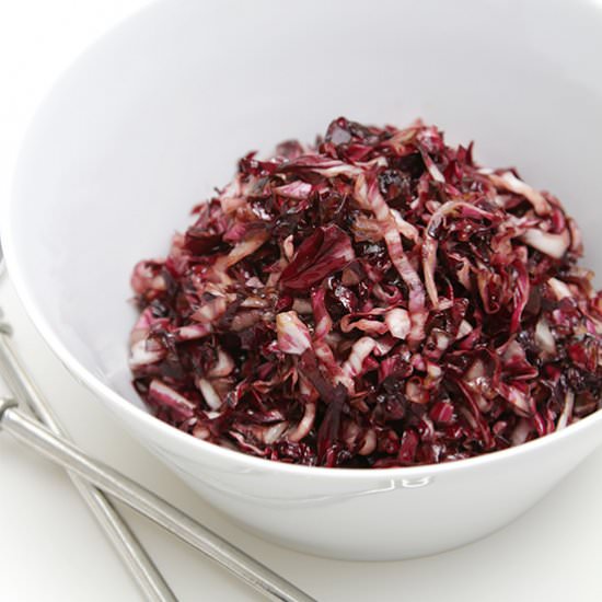 Wilted Radicchio with Vincotto - Recipe photo by foodandstyle