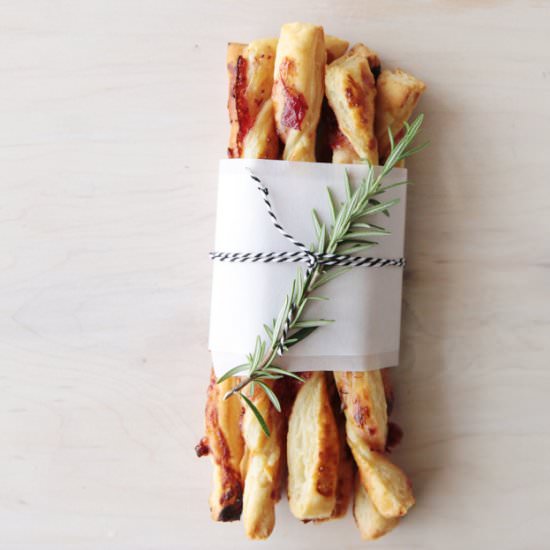 Savory Cranberry Twists - Recipe photo by handmademood